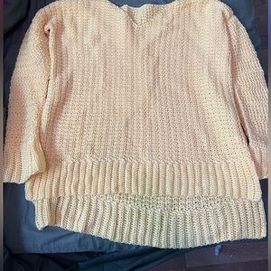 Homemade crochet sweater. Size L-XL